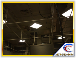 Cleaning Exposed Overhead Structures will eliminate grease that bonds the dirt to the structure