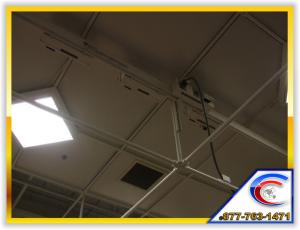 Exposed Structure Cleaning of a specialty ceiling system for a large retailer