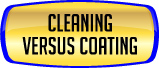 Ceiling Cleaning - Cleaning versus Coating.