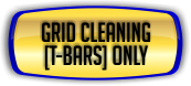 Ceiling Cleaning - Grid Cleaning T-Bars Only.