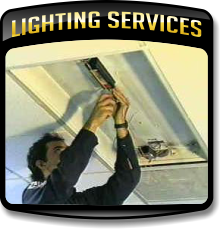 Learn More About our Lighting services, from spot and group relamping to retrofitting of fixtures.