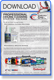 Caruso Care - NCWLN - Ceiling Cleaning Starter Package
