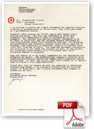Acoustic Tile Cleaning Services in Carrollton TX - Target Store Manager Letter of Testimony for Cleaning and Restoring acoustical ceilings.