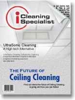 Ceiling Cleaning Article from Installation Cleaning Specialist Magazine.