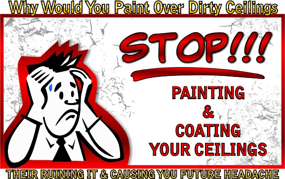 Coating Acoustical Ceilings Is Not Ceiling Restoration And Coating