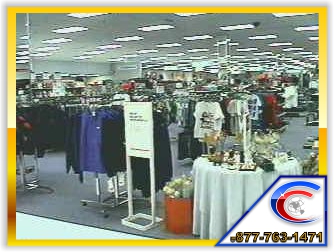 Retail location that had the grids, diffusers, lights and other parts on the ceiling cleaned and then have the ceiling tile replaced.